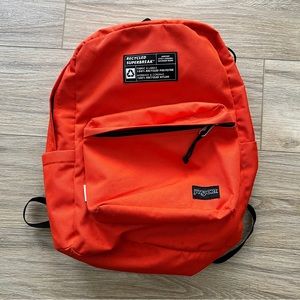 Orange Jansport Backpack